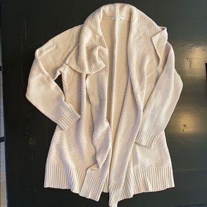 Docker’s cream colored shawl neck cardigan